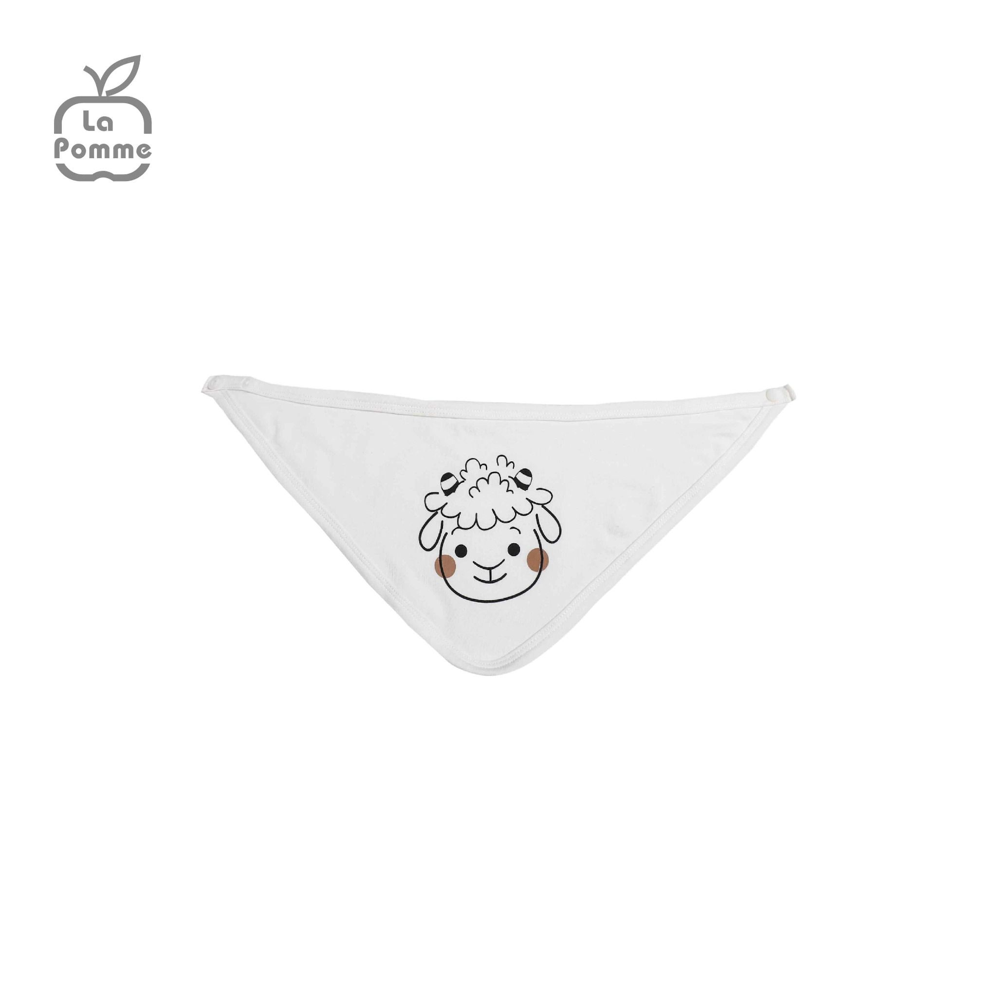 R061 Yếm La Pomme Bầy cừu - 0M Be