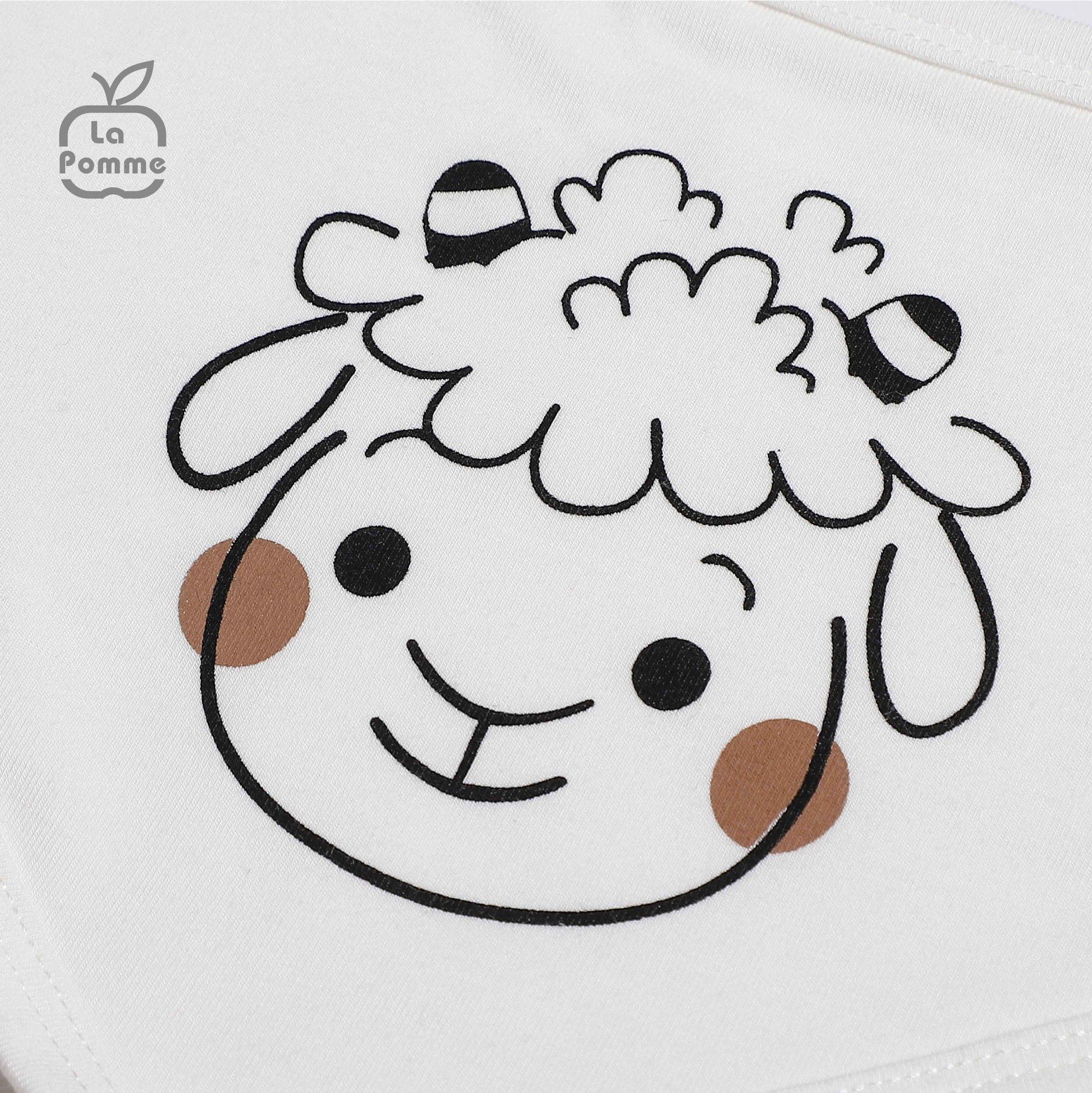 H061 Mũ sơ sinh La Pomme Bầy cừu - 0M Be