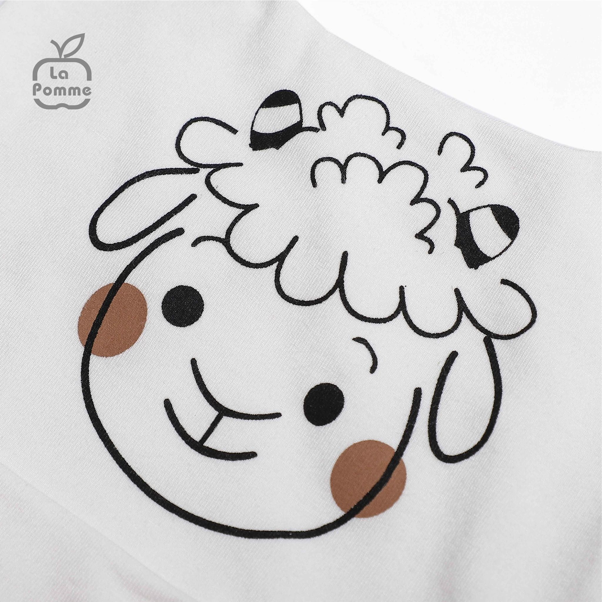 R061 Yếm La Pomme Bầy cừu - 0M Be