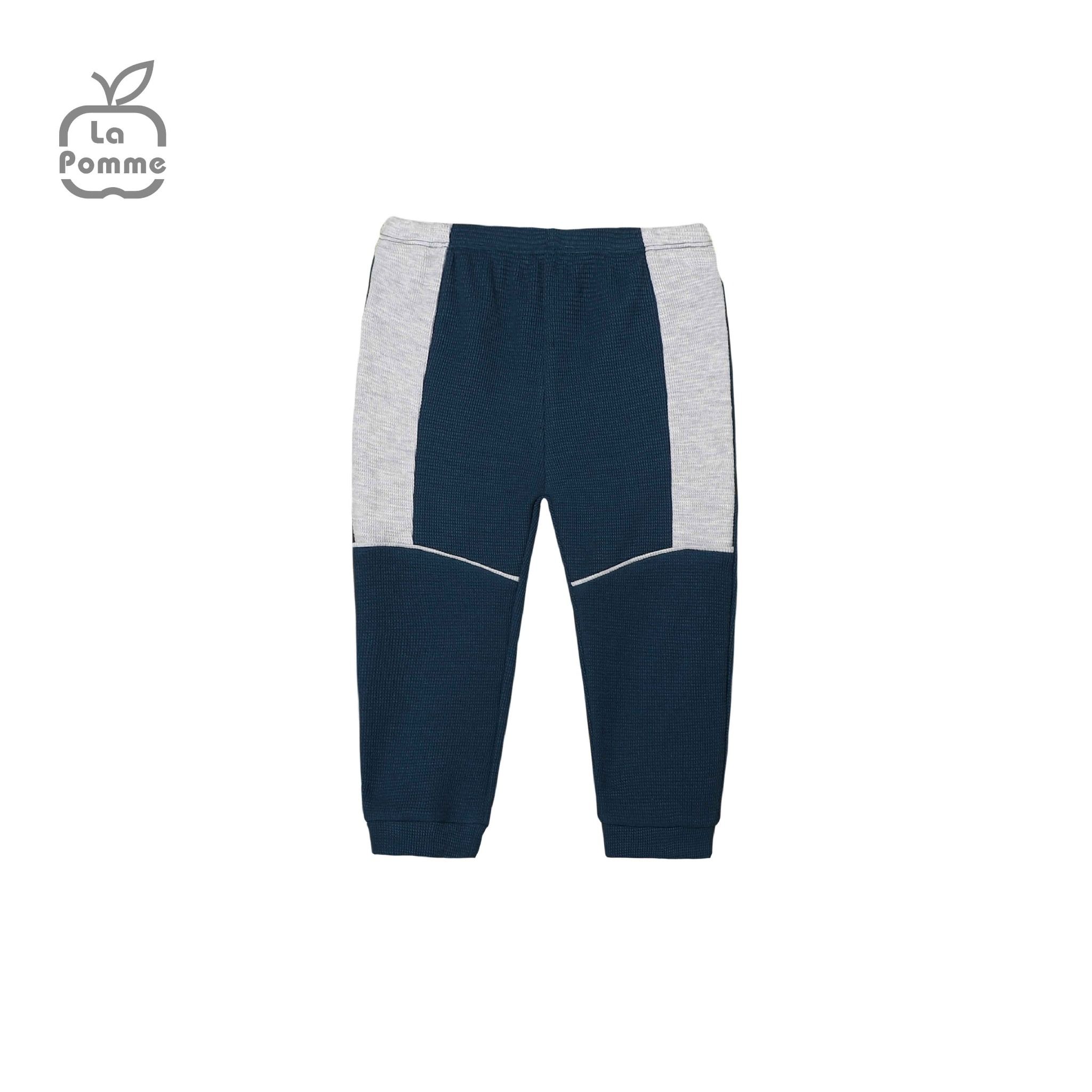 SL236 Bộ dài tay phối màu thể thao La Pomme - Ghi