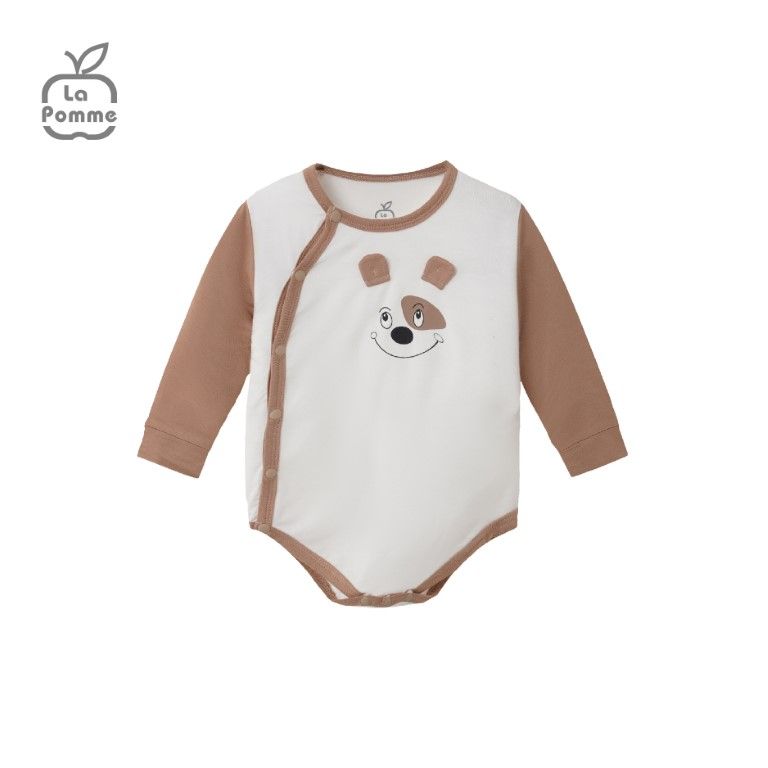 Body chip dài tay La Pomme sweetie - Nâu