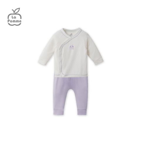  Bộ dài tay La Pomme cúc lệch baby kisses - Be 