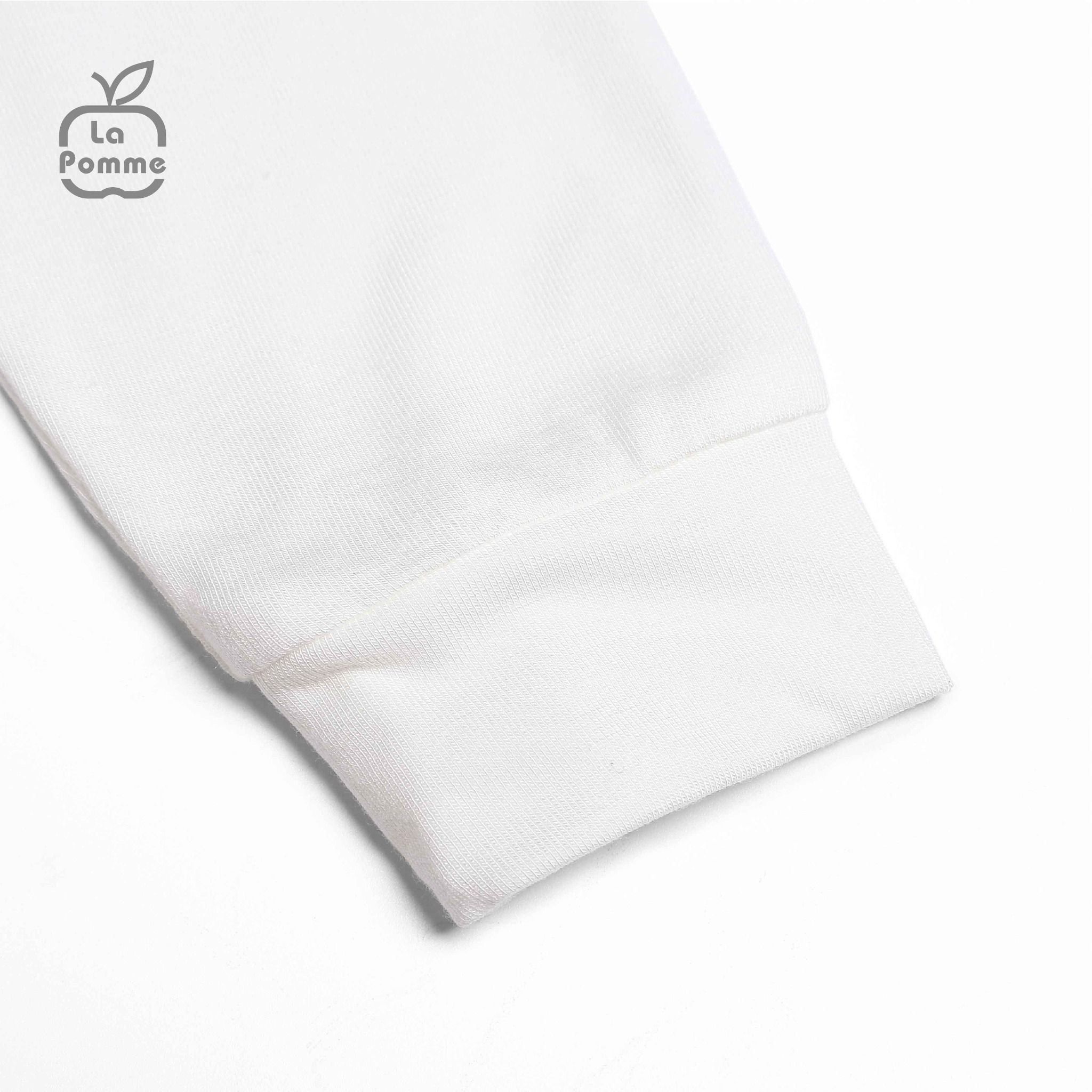 JL061 Body dài tay La Pomme Bầy cừu - Be