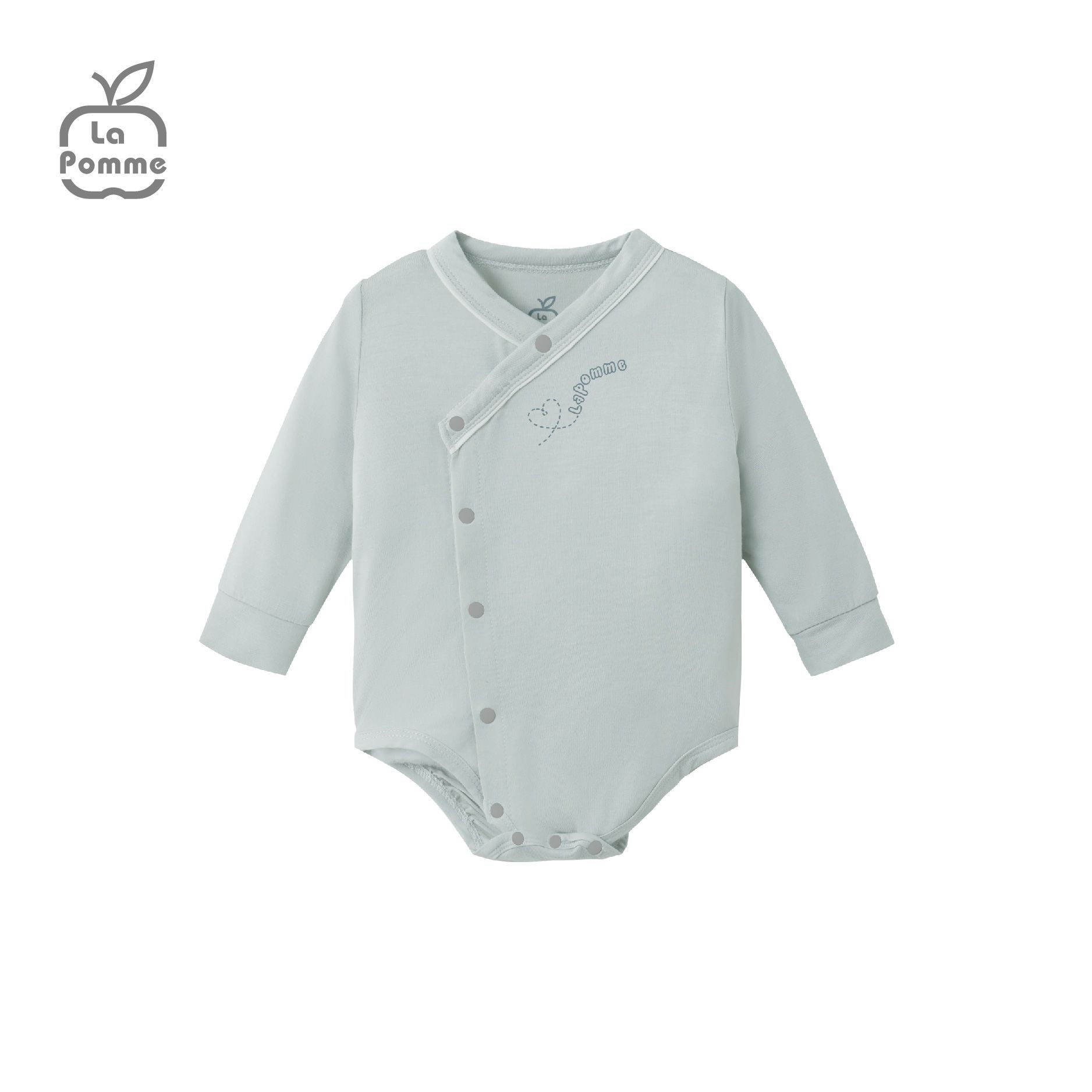Body chip dài tay La Pomme vườn cổ tích - Hồng