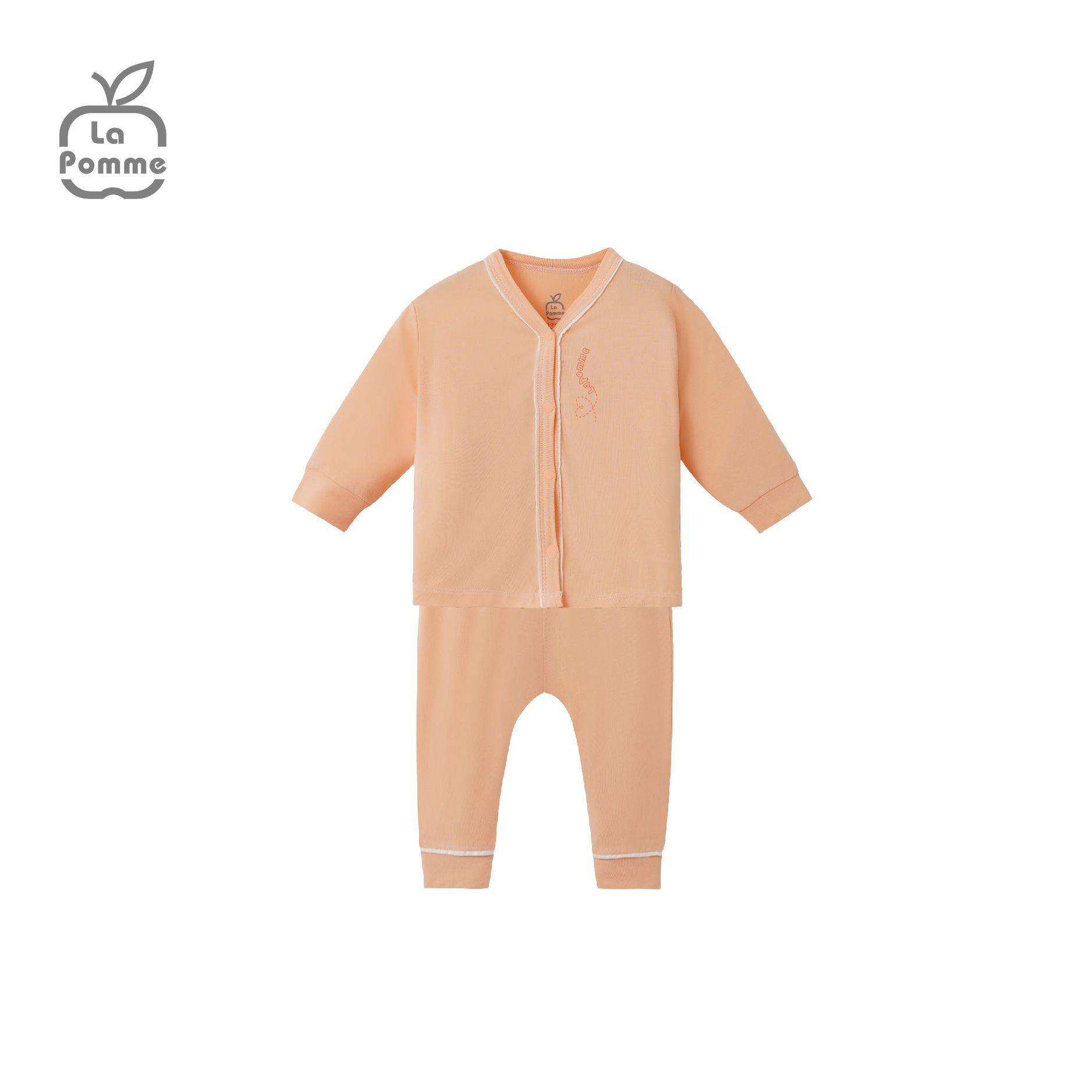 Bộ dài tay La Pomme cúc giữa vườn cổ tích - Ghi