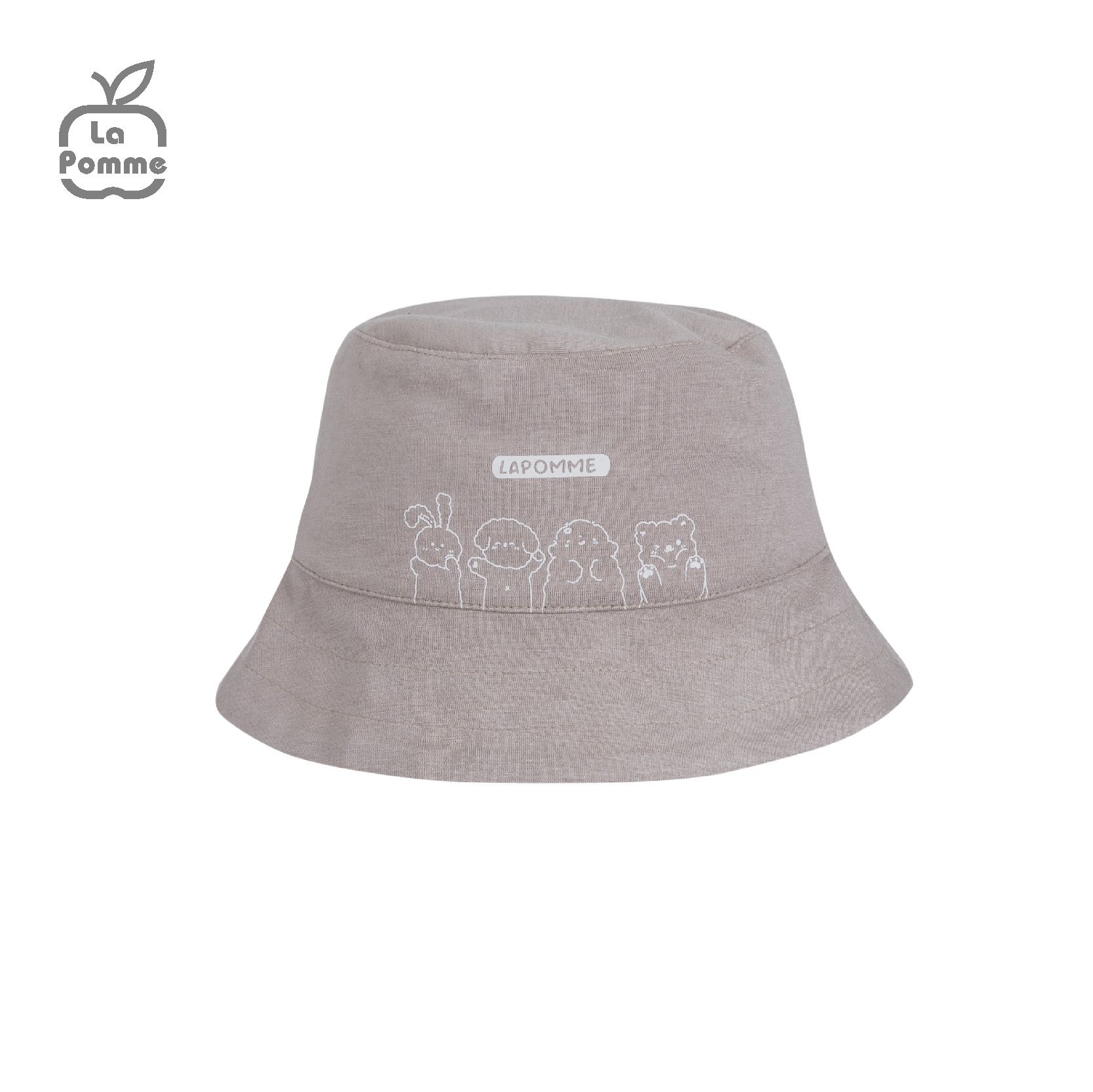 Mũ vành La Pomme Cute Animals - Hồng