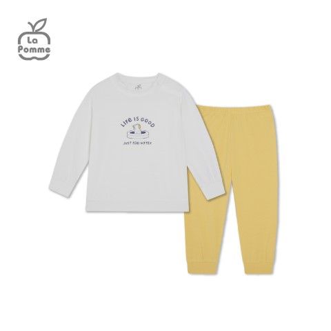 Bộ dài tay La Pomme cún con và Bể bơi - Vàng