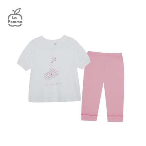 Bộ cộc tay La Pomme gieo mầm yêu thương - Cam