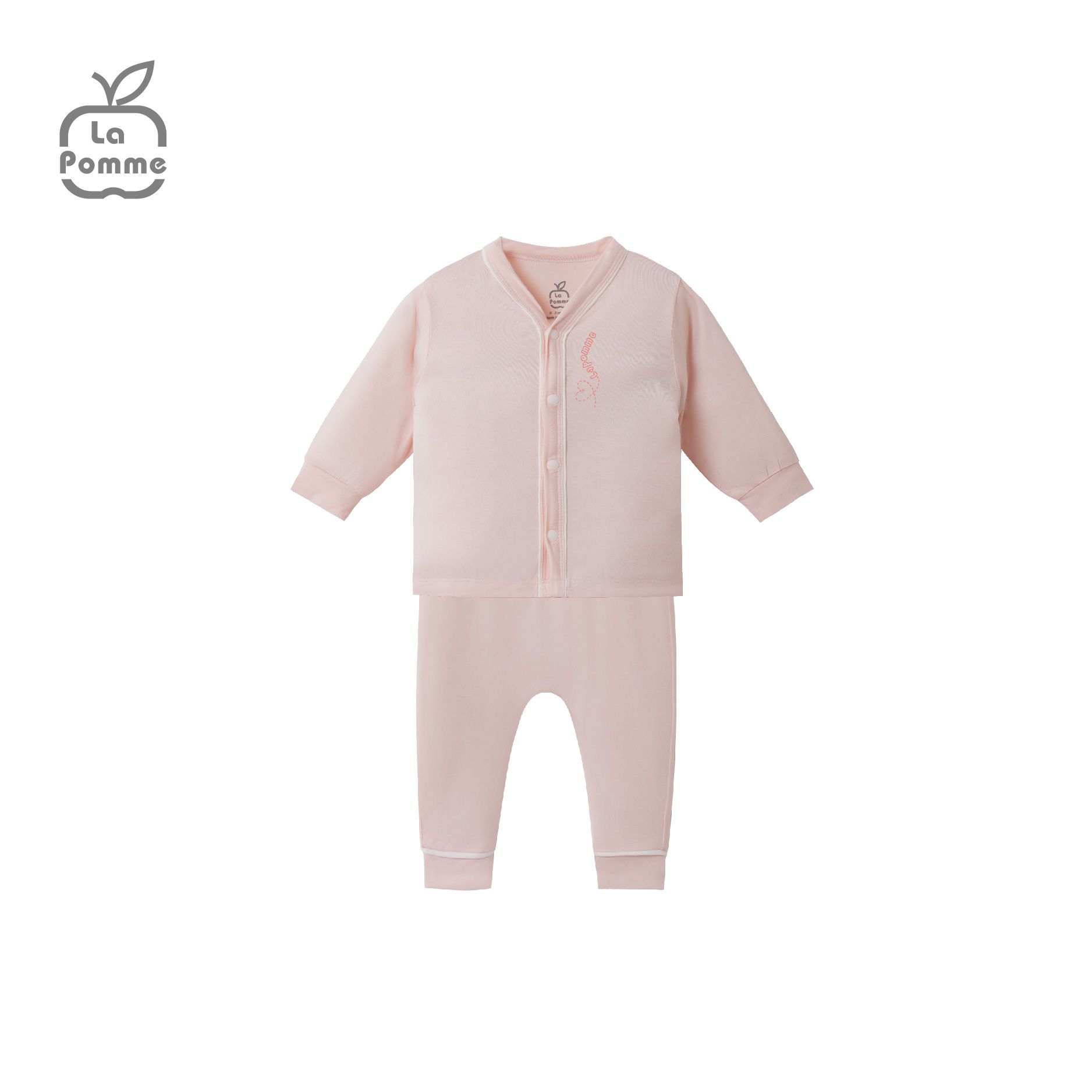 Bộ dài tay La Pomme cúc giữa vườn cổ tích - Ghi