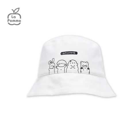  Mũ vành La Pomme cute animals - Chấm bi 