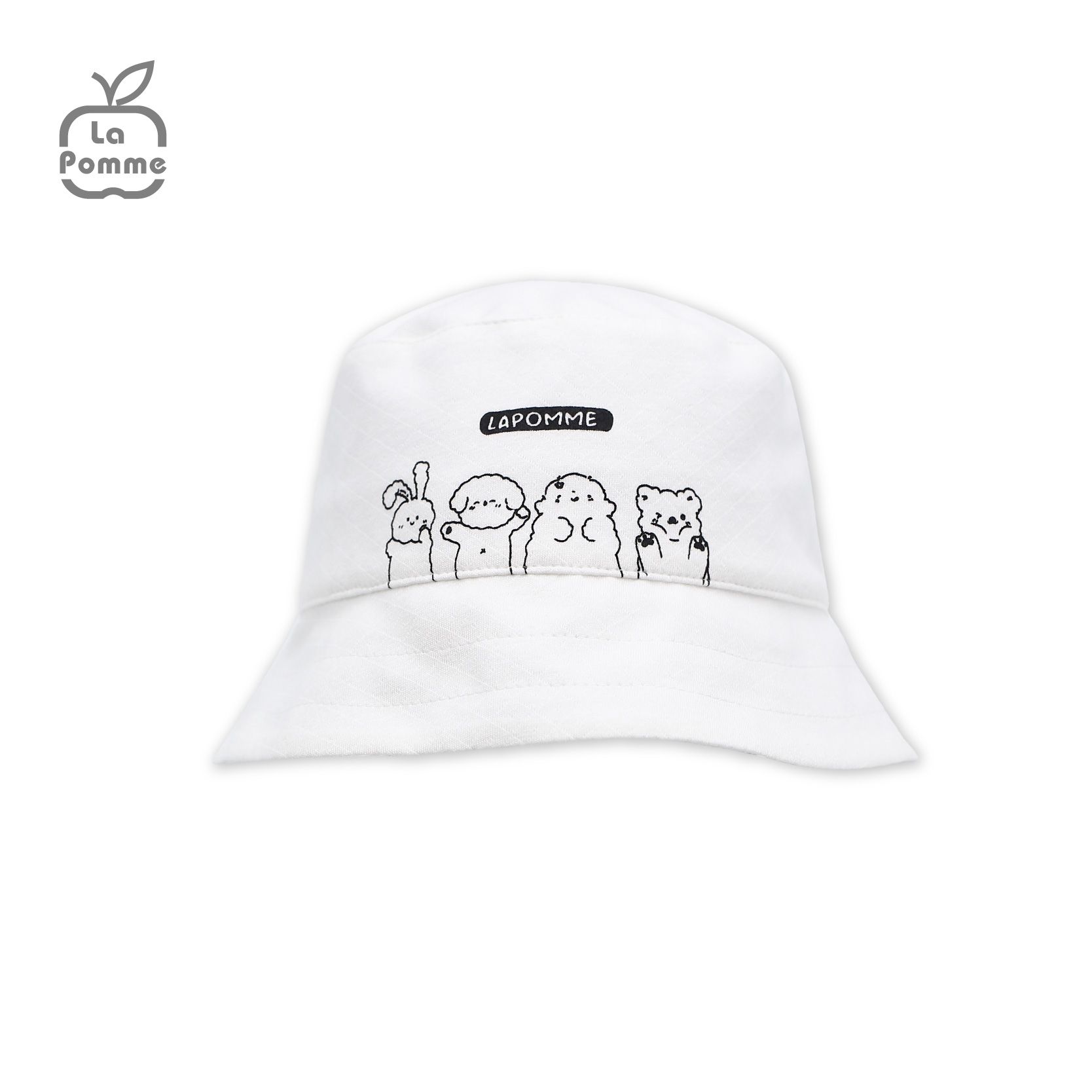 Mũ vành La Pomme cute animals - Cam đất