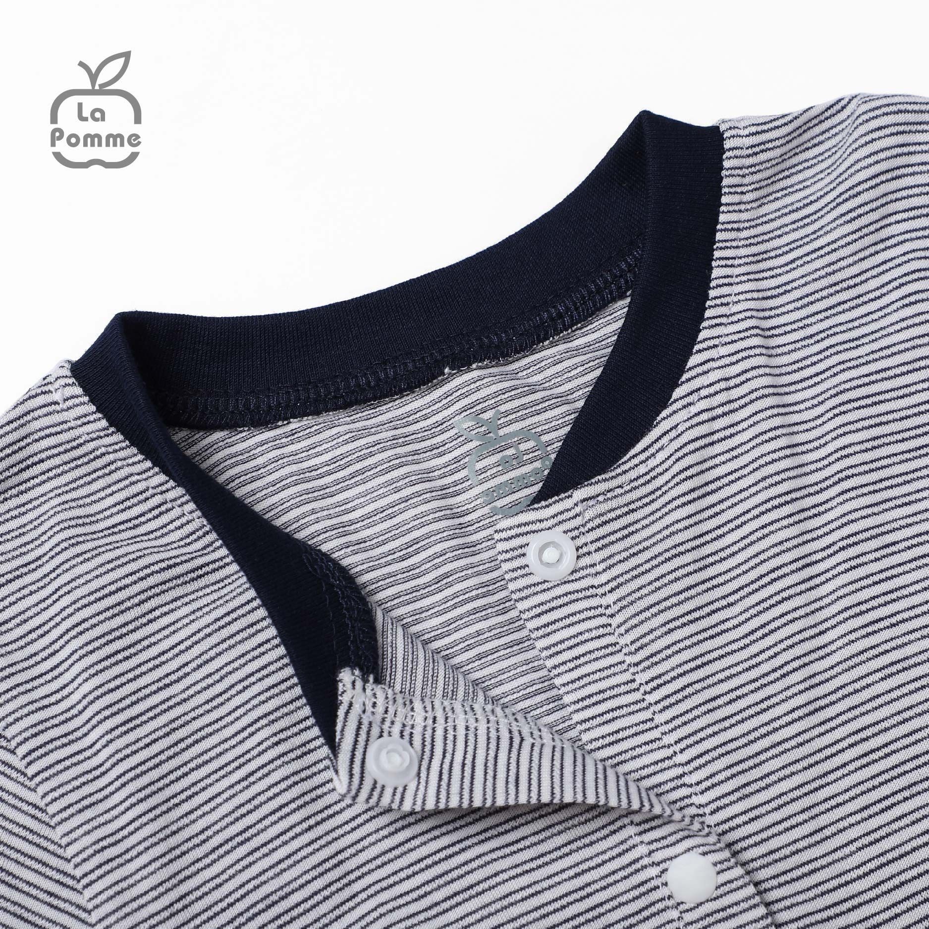 SL206 Bộ dài tay Tình bạn diệu kỳ La Pomme - Tím than