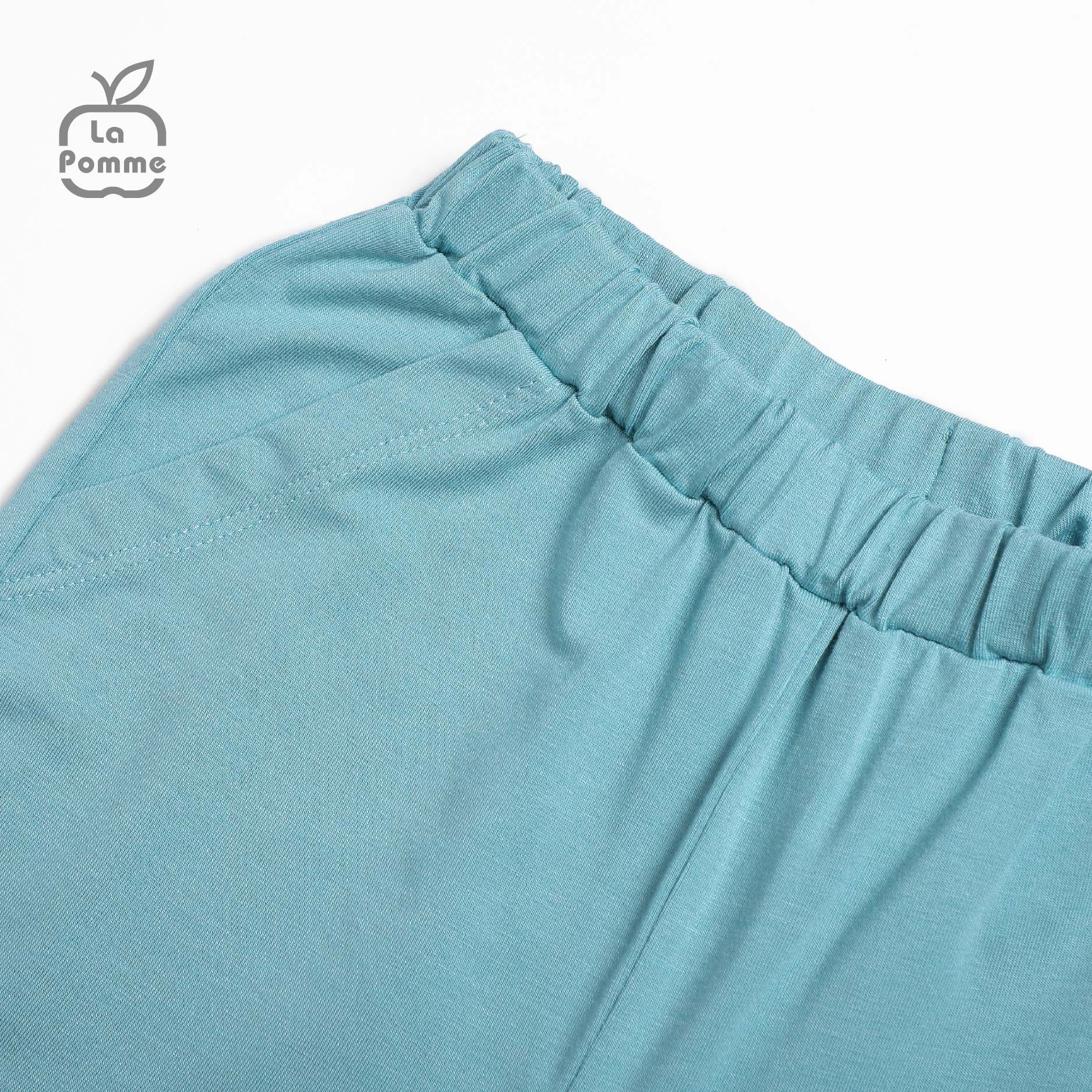 SL217 Bộ dài tay Giai điệu âm nhạc La Pomme - Xanh