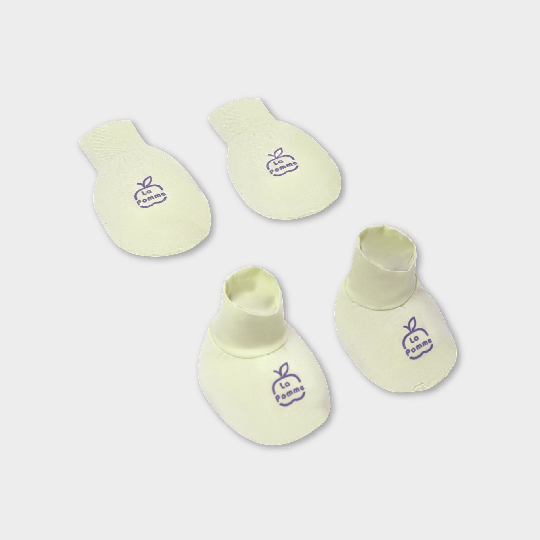 Set bao tay bao chân sơ sinh La Pomme Cáo tinh nghịch