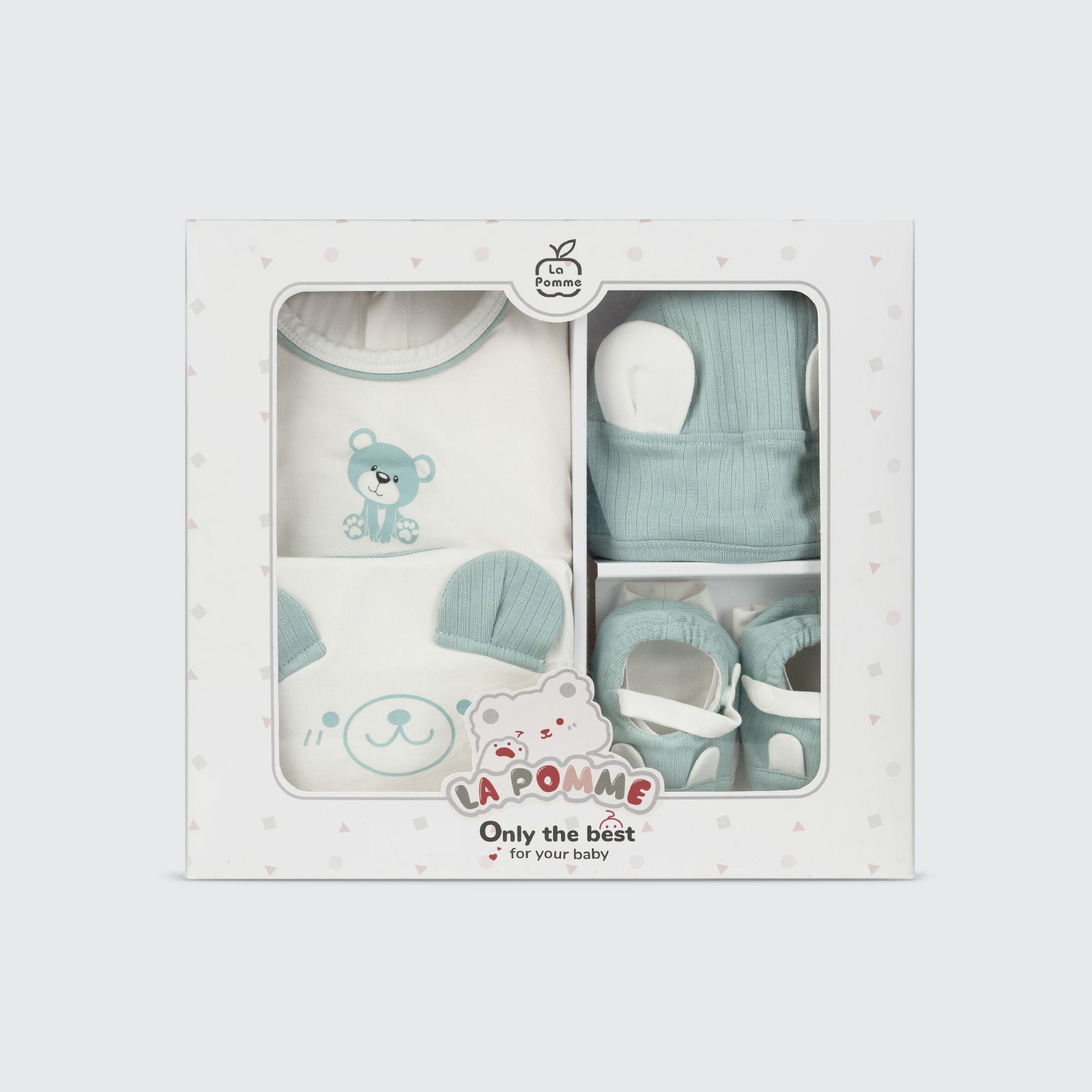 Set quà tặng sơ sinh Wonder Box - Bộ body liền