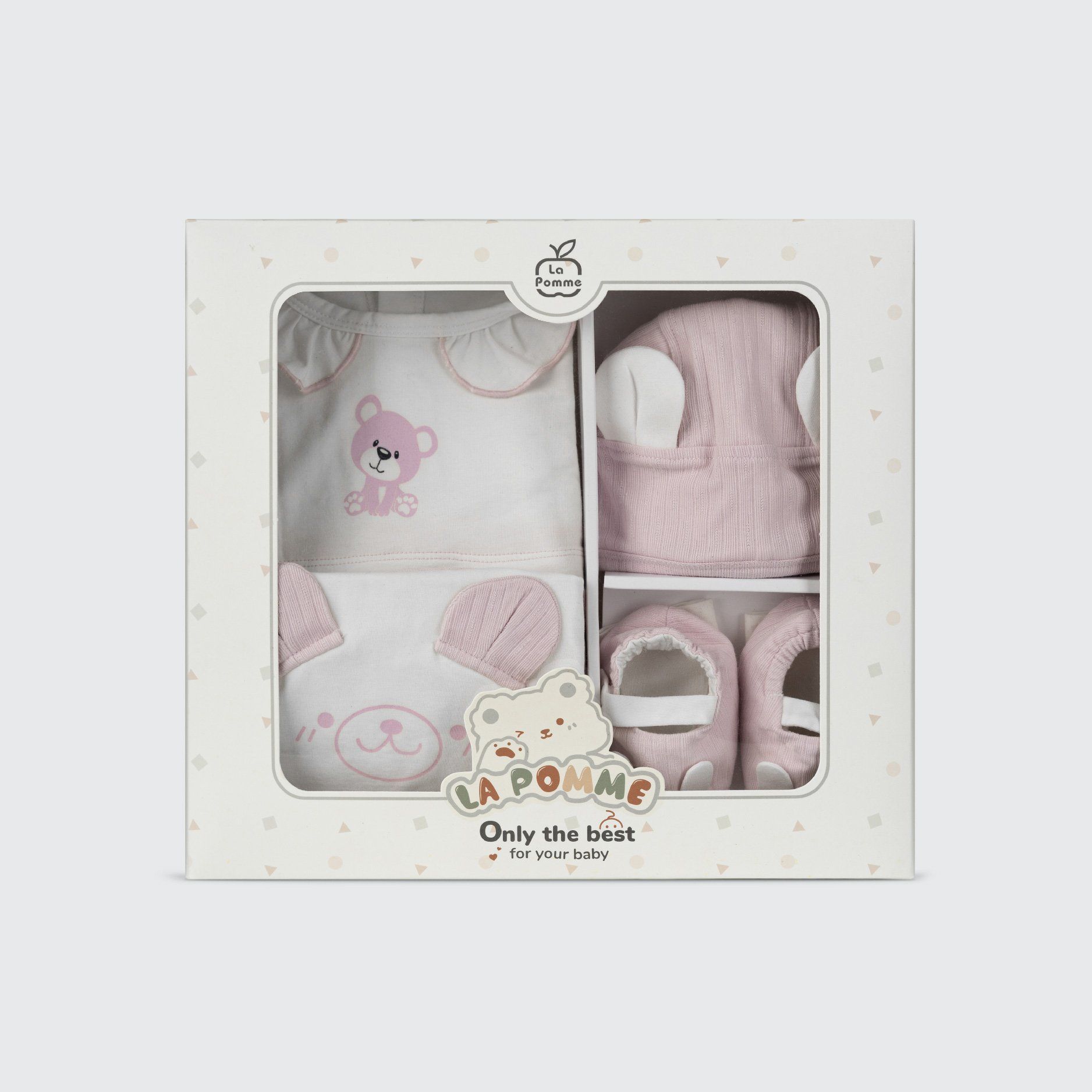 Set quà tặng sơ sinh Wonder Box - Bộ body liền