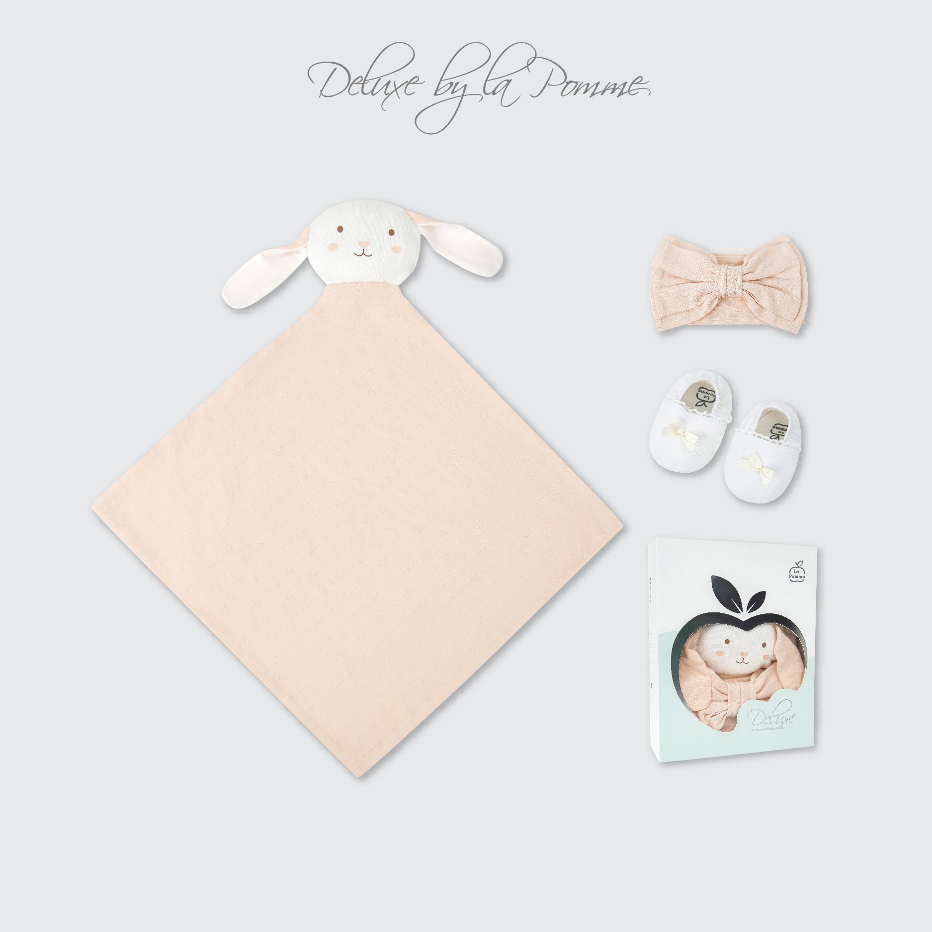 Set phụ kiện La Pomme Deluxe Thỏ Con Tai Dài