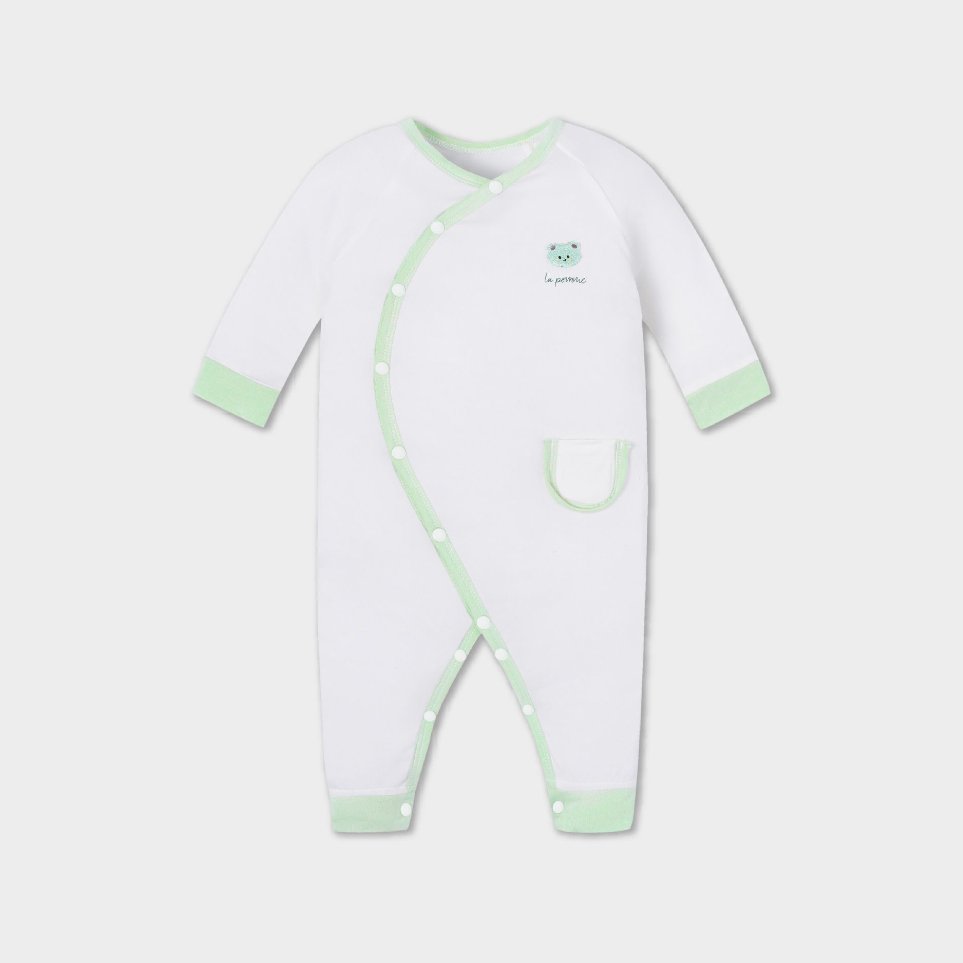 Body dài tay La Pomme hoạ tiết