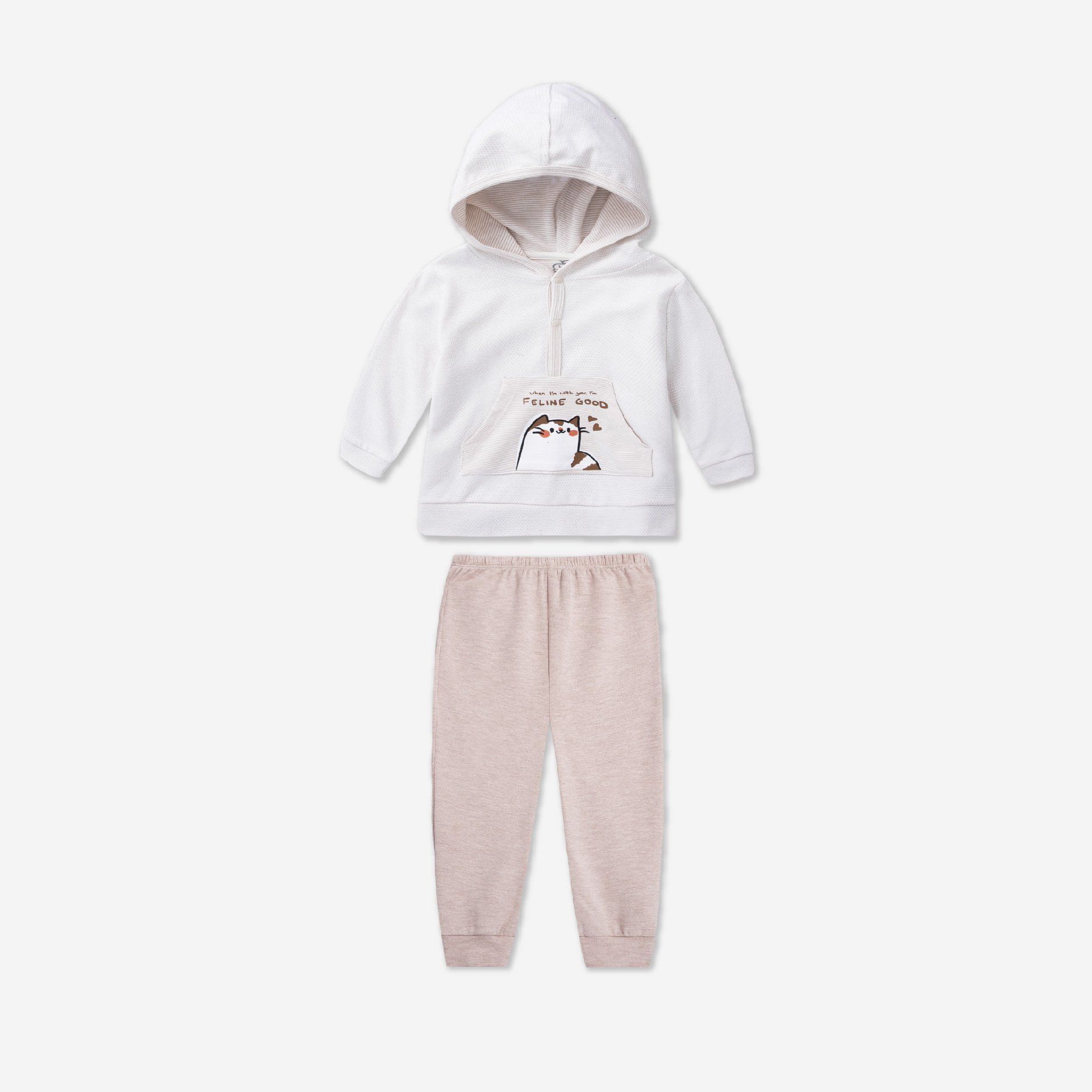 Bộ dài tay La Pomme Hoddie Tommy
