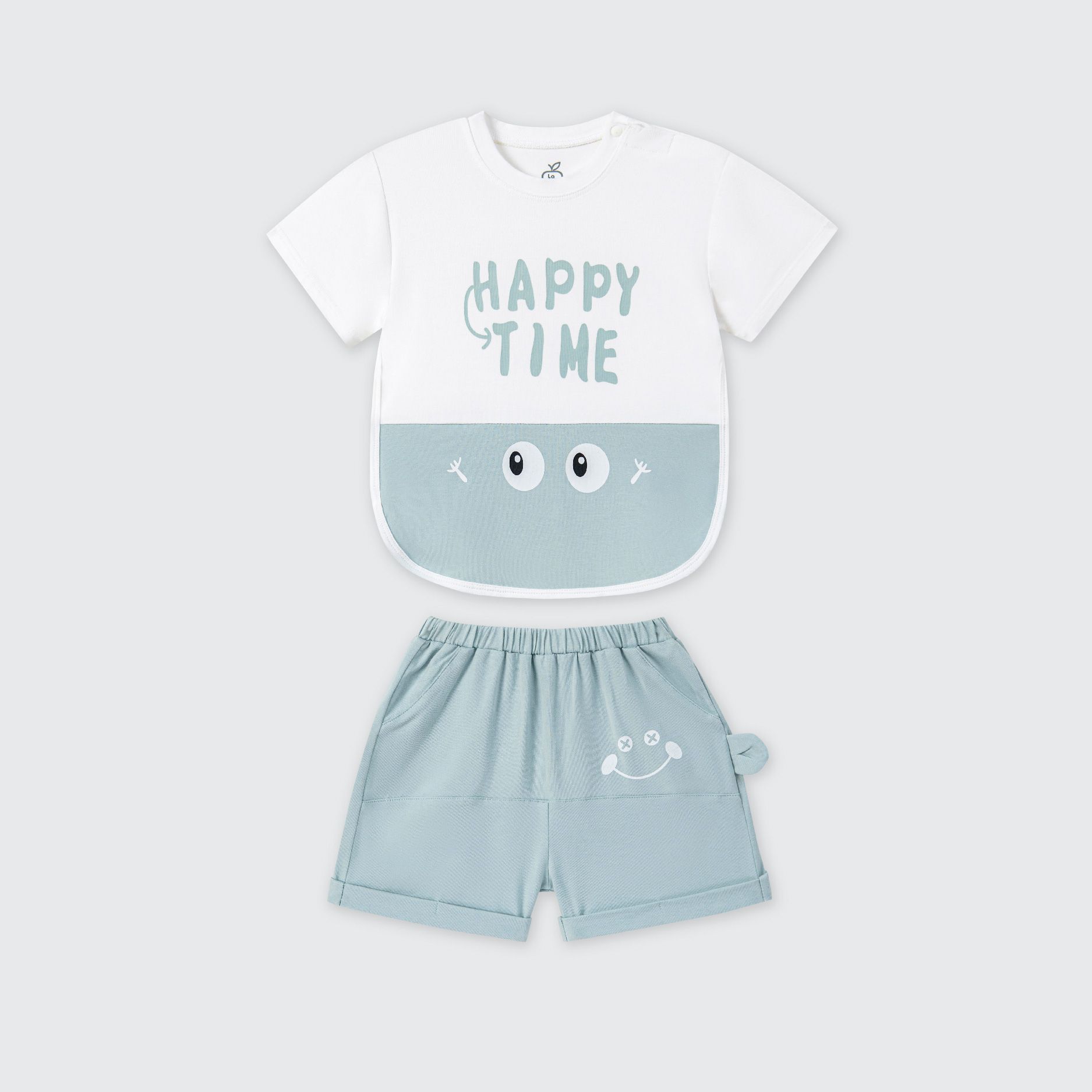 Bộ cộc tay La Pomme Happy time