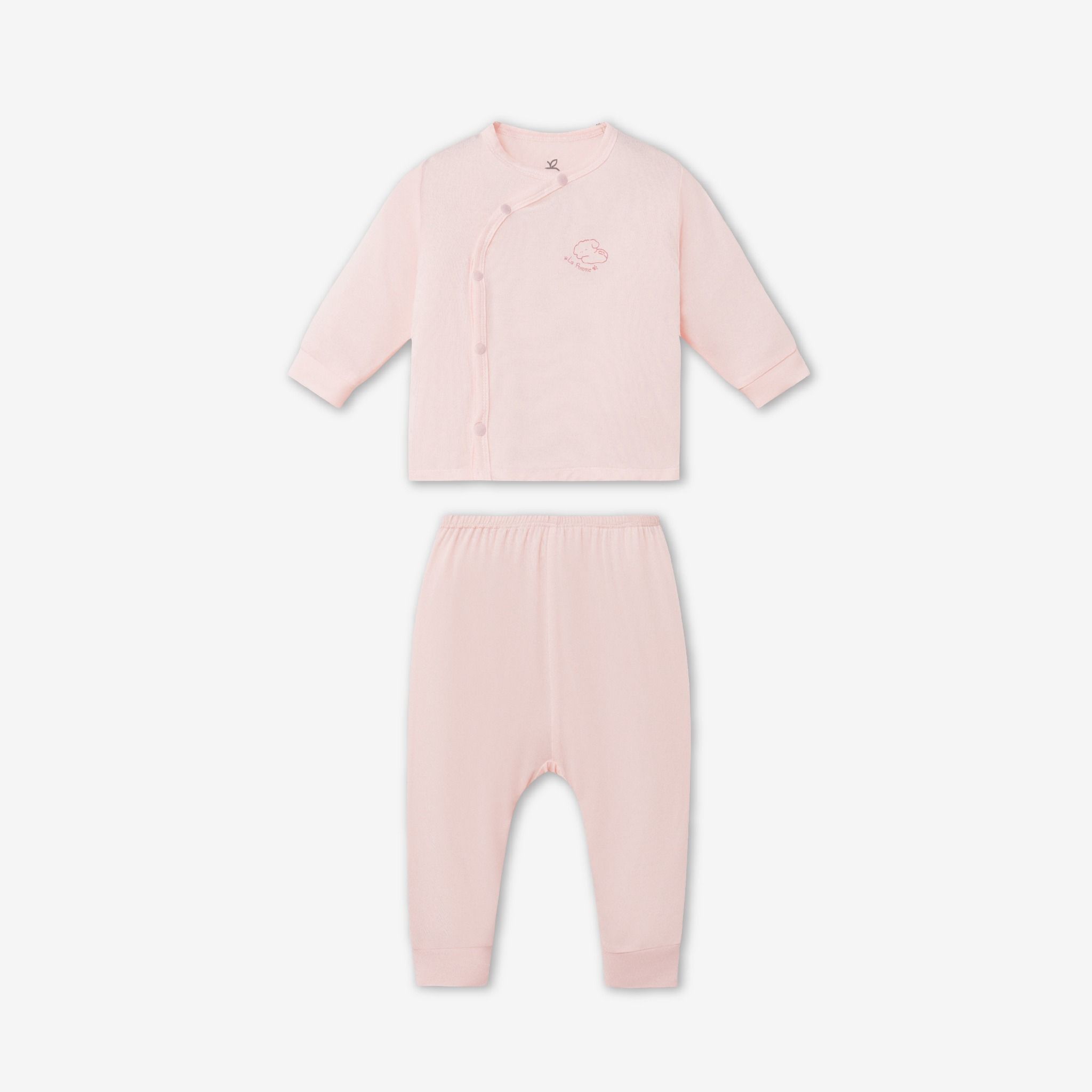 Bộ Dài Tay La Pomme Cúc lệch Dreamy Baby
