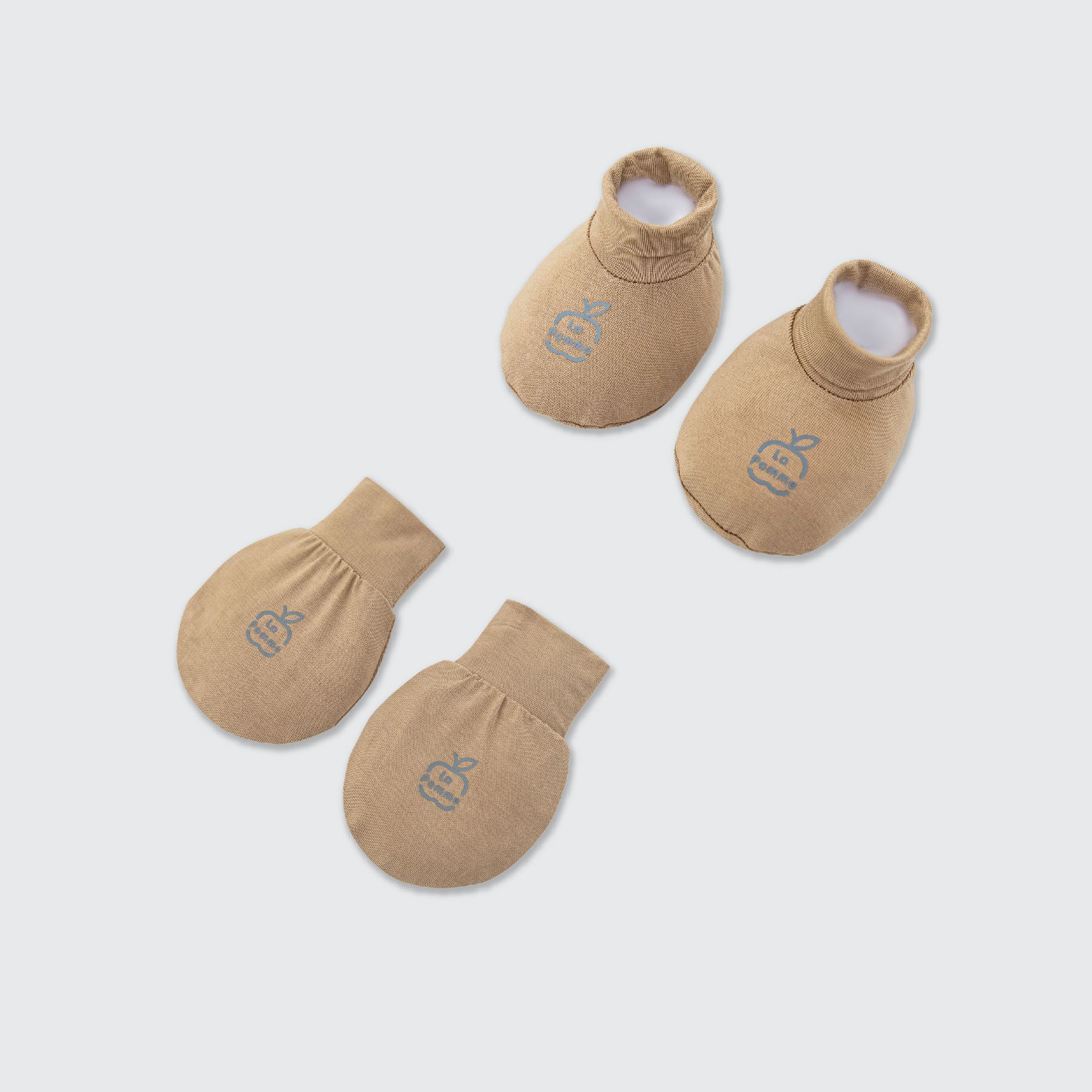 Set bao tay bao chân La Pomme màu pastel