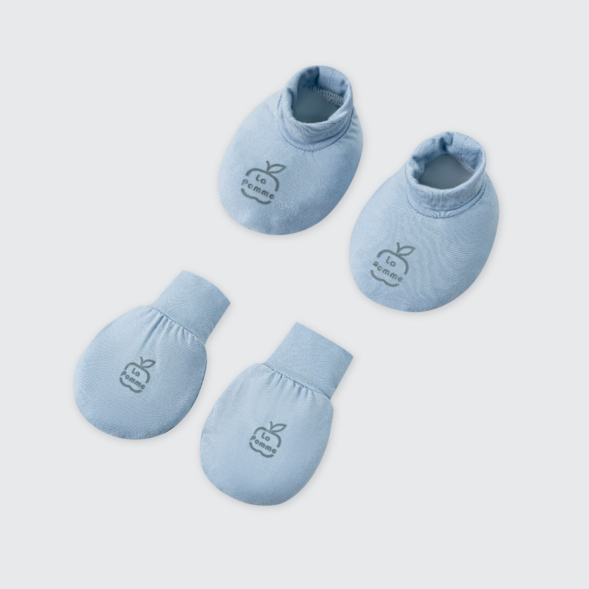 Set bao tay bao chân La Pomme mềm mịn