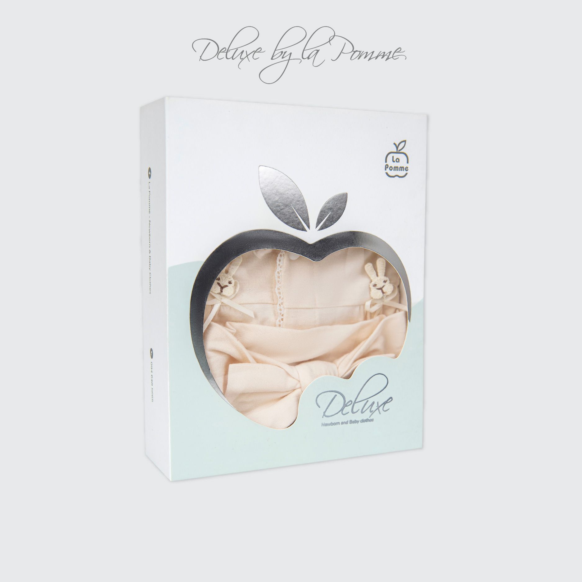 Body cộc tay kèm băng đô La Pomme Deluxe Quý Cô Thỏ Điệu