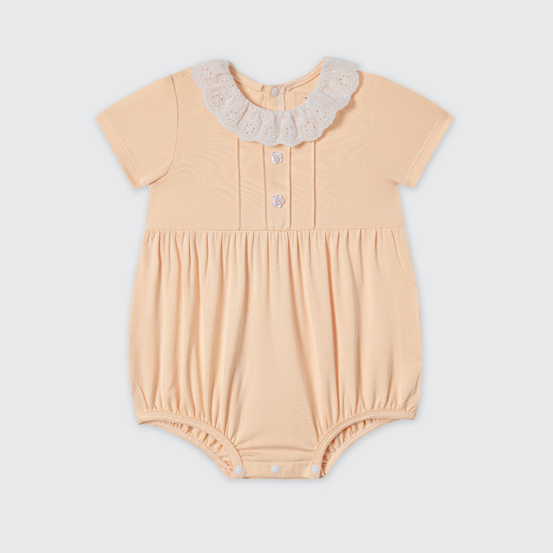 Body cộc tay La Pomme Bèo nhún cách điệu