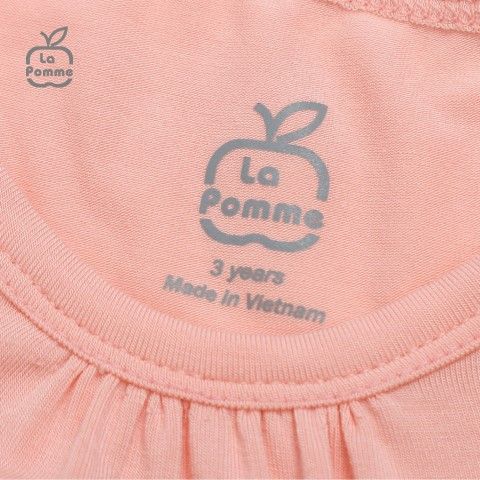 Bộ ba lỗ La Pomme Mùa hè dưa hấu - Trắng