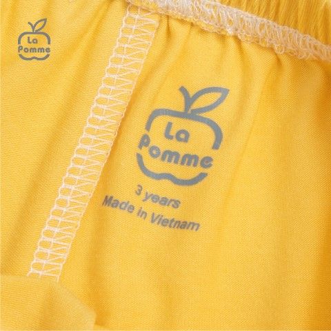 Bộ hai dây La Pomme giỏ mây mùa hè - Cam nhạt