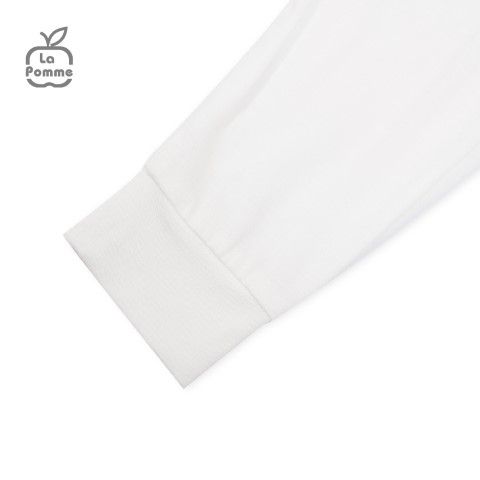 Bộ dài tay La Pomme cúc lệch gấu nhỏ ú oà - Be