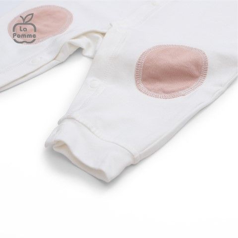Body dài tay La Pomme - Kẻ Nâu