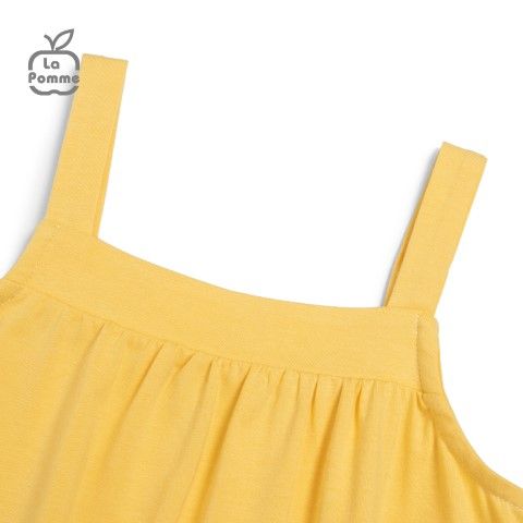 Bộ hai dây La Pomme giỏ mây mùa hè - Vàng