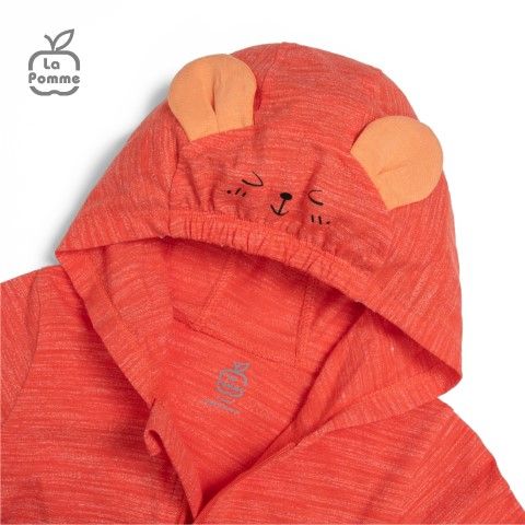 Áo chống nắng La Pomme gấu con đáng yêu - Xanh biển