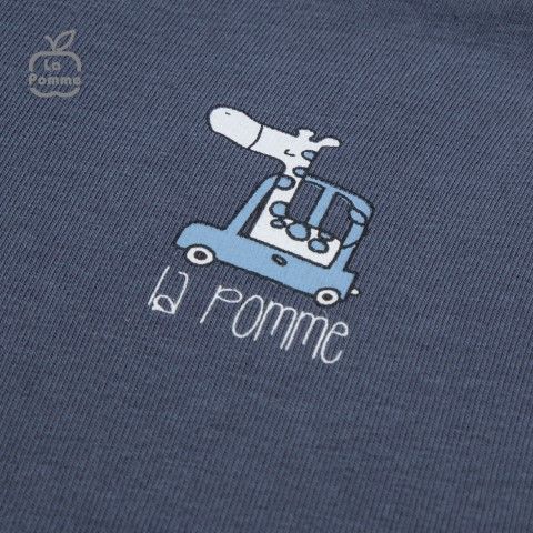 Áo chống nắng La Pomme cổ tích - Tím than