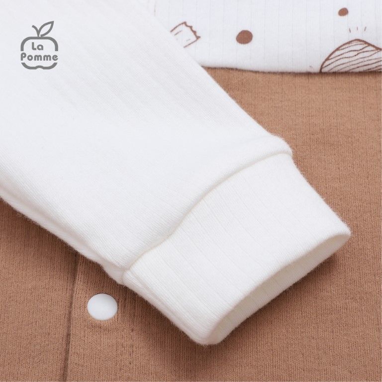 Bộ Dài Tay La Pomme Cúc Giữa Fun Galaxy - Hồng