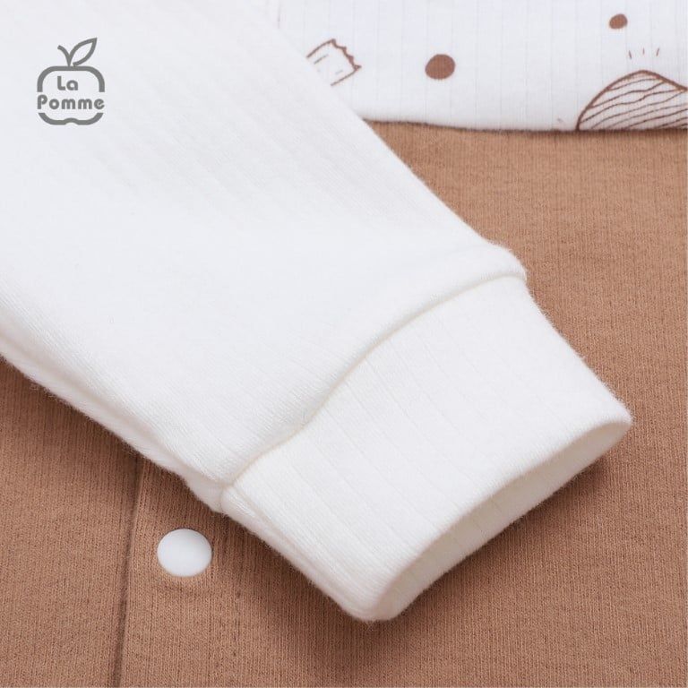 Bộ Dài Tay La Pomme Cúc lệch Fun Galaxy - Ghi