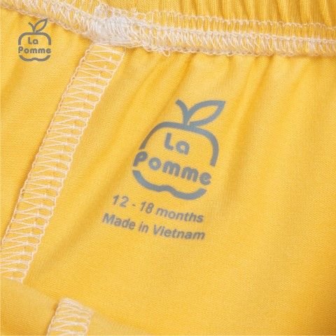 Bộ dài tay La Pomme cún con và Bể bơi - Vàng