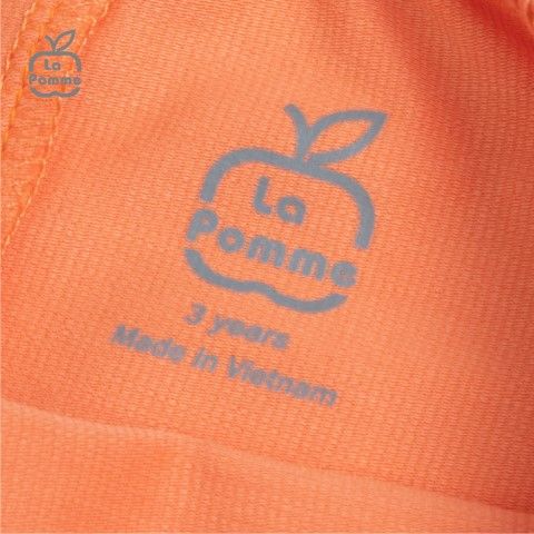 Bộ cộc tay La Pomme gieo mầm yêu thương - Cam