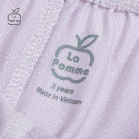 Bộ hai dây La Pomme giỏ mây mùa hè - Tím