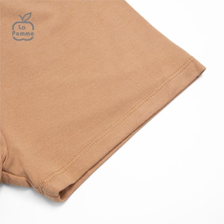 Bộ cộc tay La Pomme Teddy Bear - Vàng