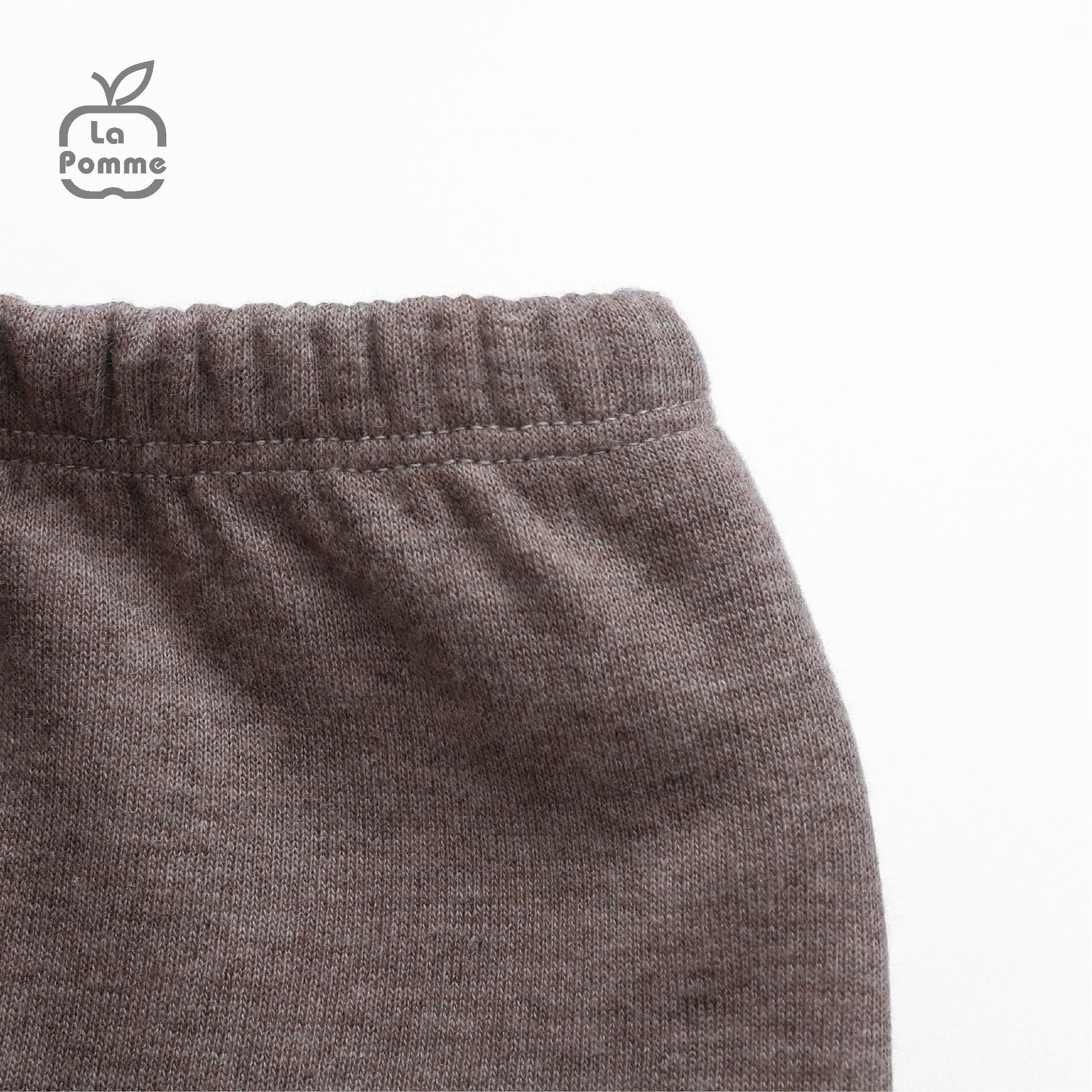 Bộ dài tay La Pomme Sóc nâu đuôi dài - Đỏ