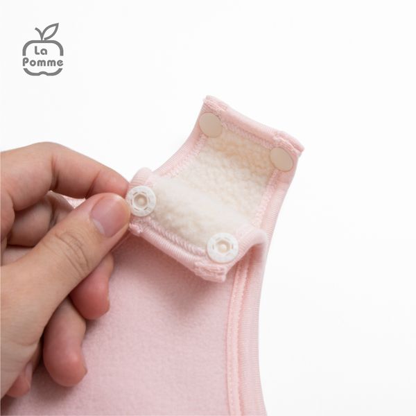  Áo Gile Fur La Pomme Baby Bear - Hồng 