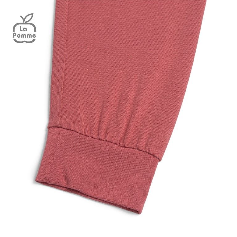 Bộ cộc tay quần dài La Pomme bảng chữ cái vui nhộn - Trắng