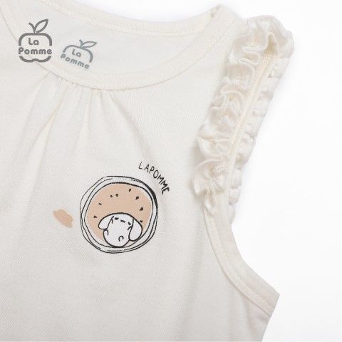 Bộ ba lỗ La Pomme Mùa hè dưa hấu - Hồng