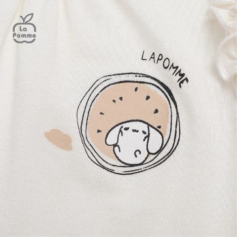 Bộ ba lỗ La Pomme Mùa hè dưa hấu - Hồng