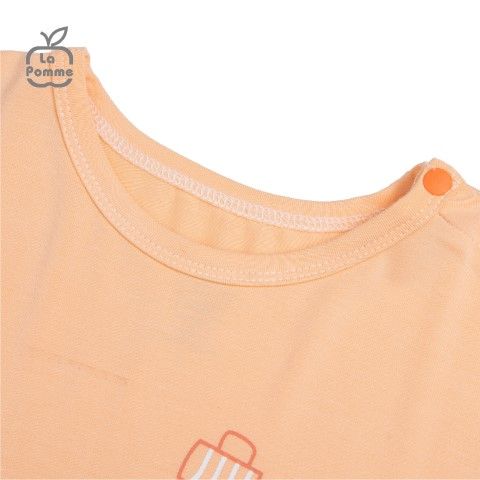 Bộ cộc tay La Pomme gieo mầm yêu thương - Cam