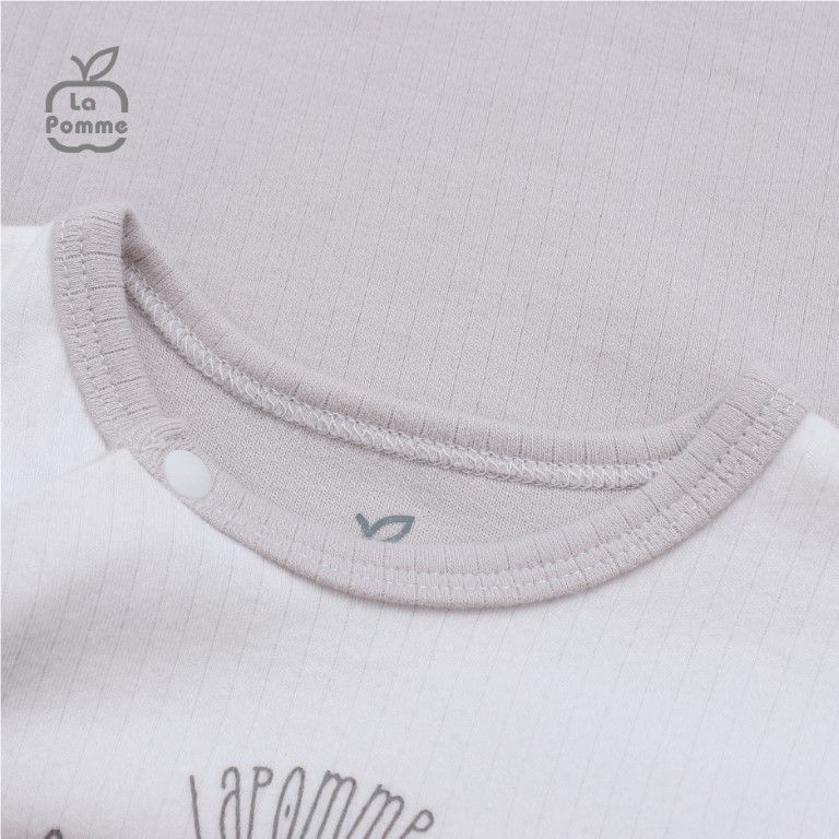 Bộ Dài Tay La Pomme Cúc Giữa Fun Galaxy - Ghi