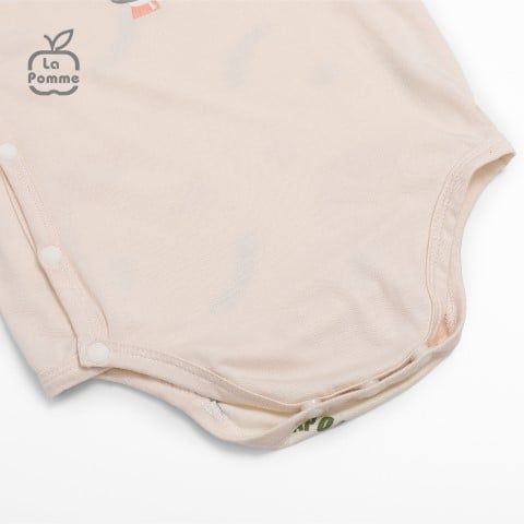 Body chip dài tay La Pomme cúc lệch Koala tinh nghịch - Be